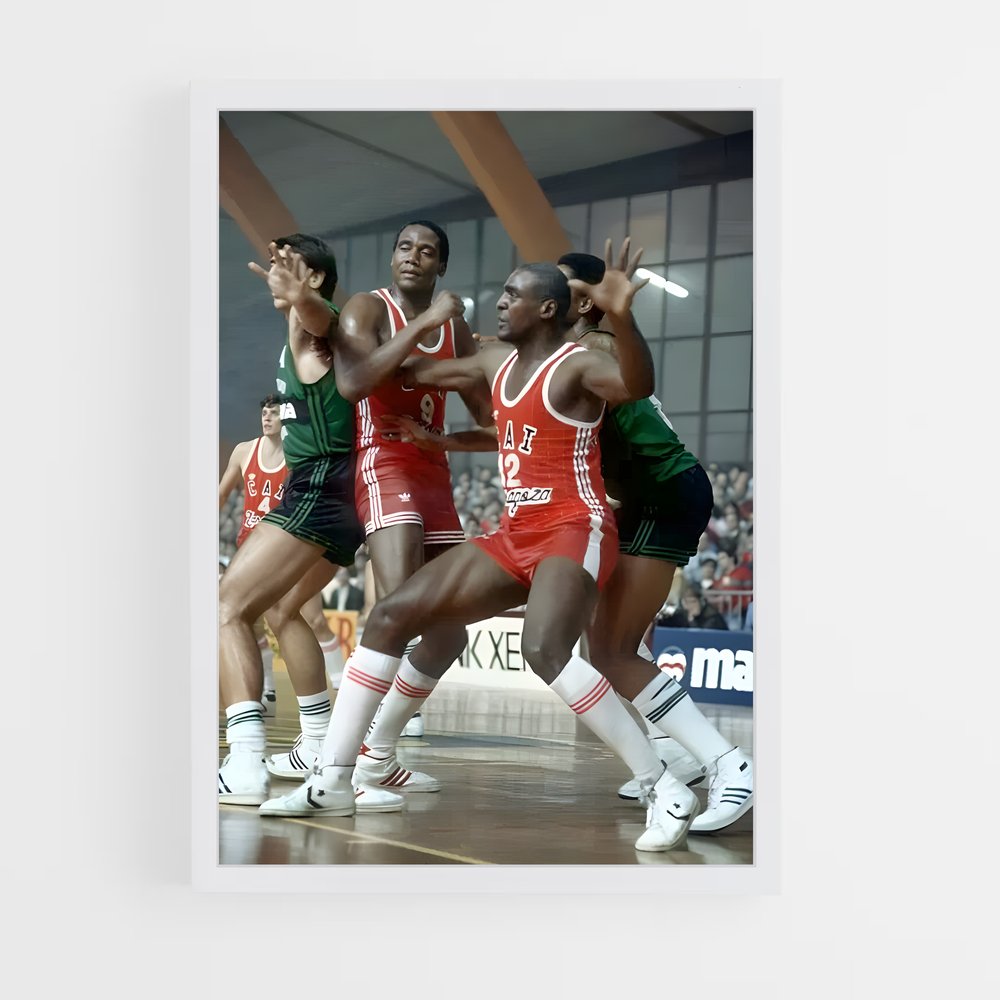 Poster Slam Dunk Zaragoza – affiche Basketball (vue 3)
